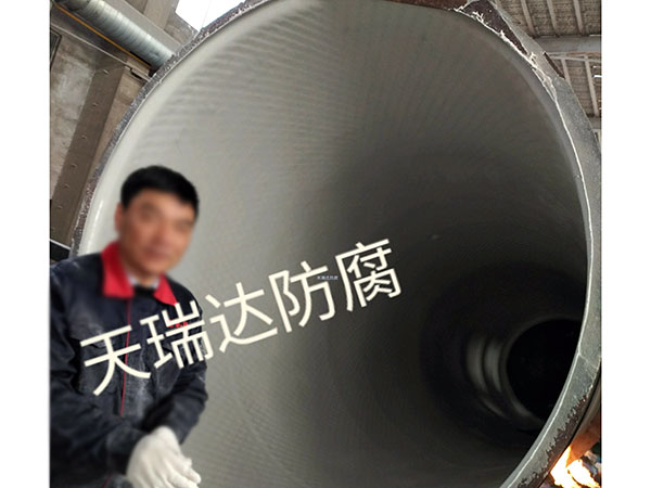 储罐PO钢衬塑喷涂